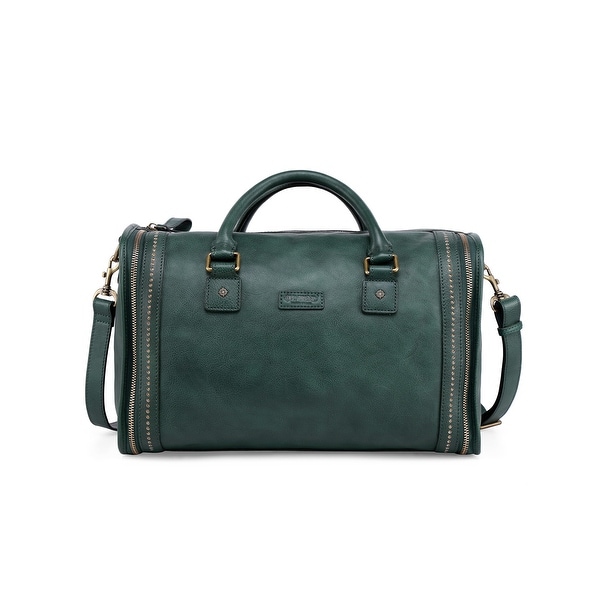 Leather satchel sale clearance