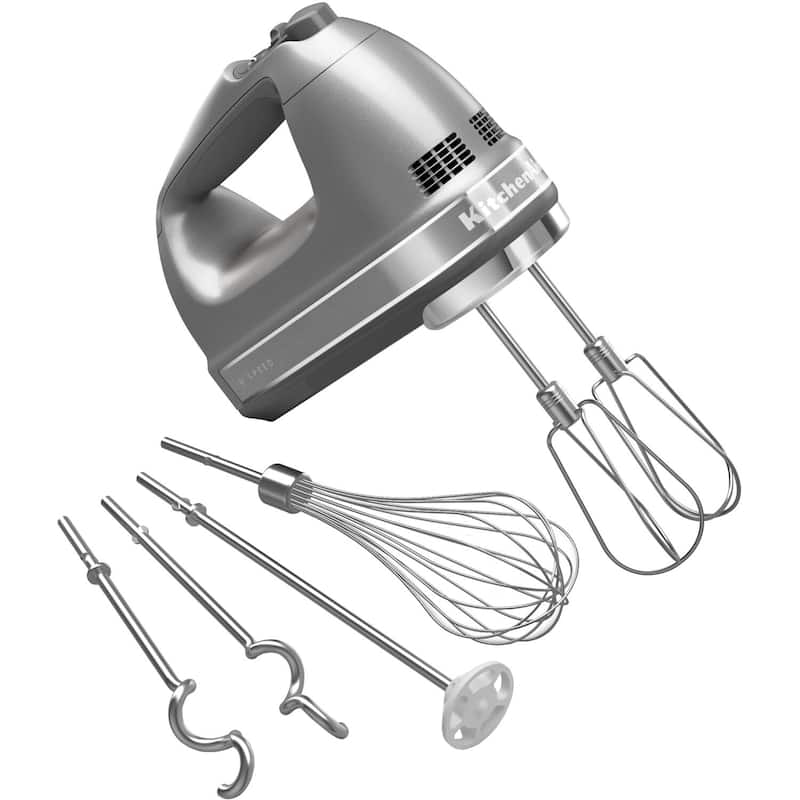 KitchenAid 9-Speed Hand Mixer with Turbo Beater II Accessories