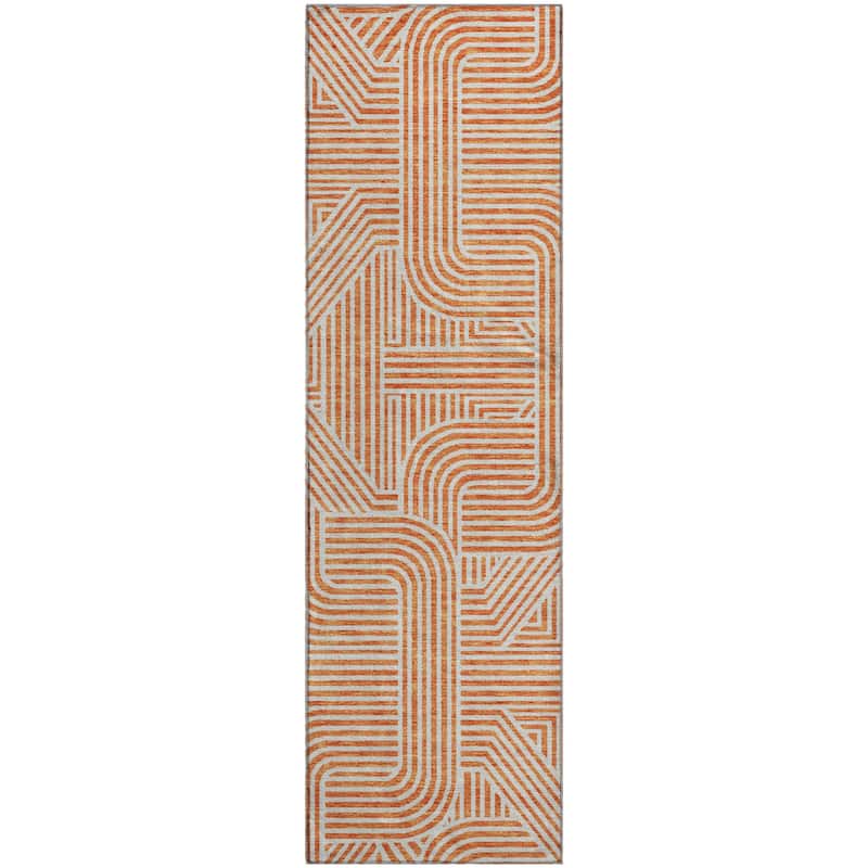 Premium Washable Super Soft Modern Geo Mayfield Rug