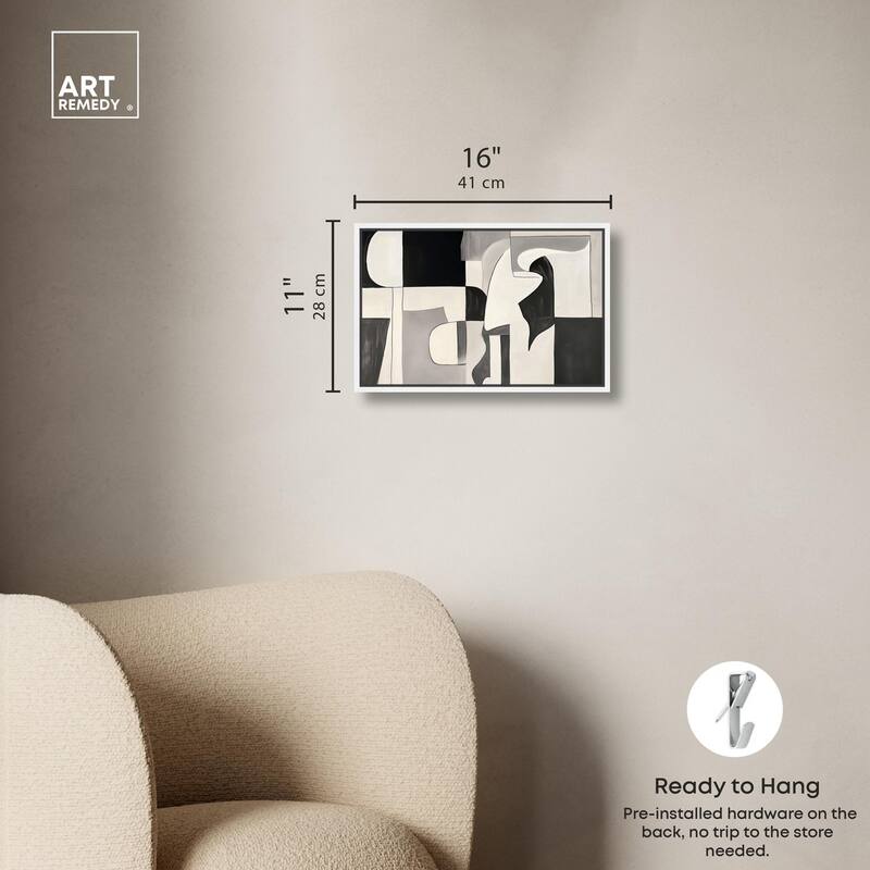 Shadow Play II Canvas by Art Remedy