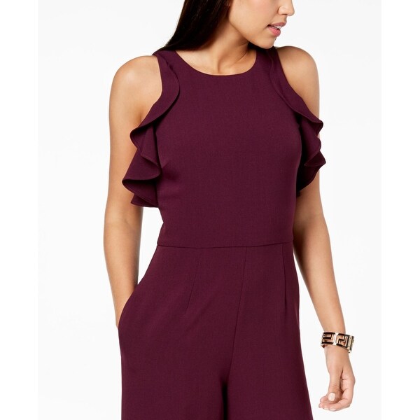 plum purple jumpsuit