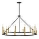 preview thumbnail 6 of 7, Lark 83159 Lazlo 12 Light 38" Wide Ring Chandelier