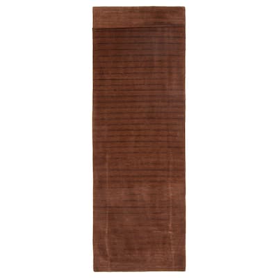ECARPETGALLERY Hand-knotted Opulence Brown Wool Rug - 3'2 x 11'6