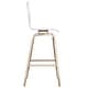 preview thumbnail 29 of 28, Miles Acrylic Swivel High Back Bar Stools (Set of 2) by iNSPIRE Q Bold