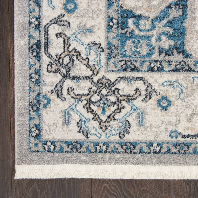 Nourison Geneva Traditional Persian Medallion Area Rug