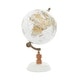 preview thumbnail 12 of 14, White, Blue or Black Marble Globe - 7 x 7 x 11Round