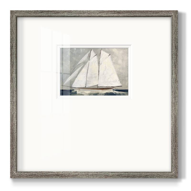 Setting SailPremium Framed Print