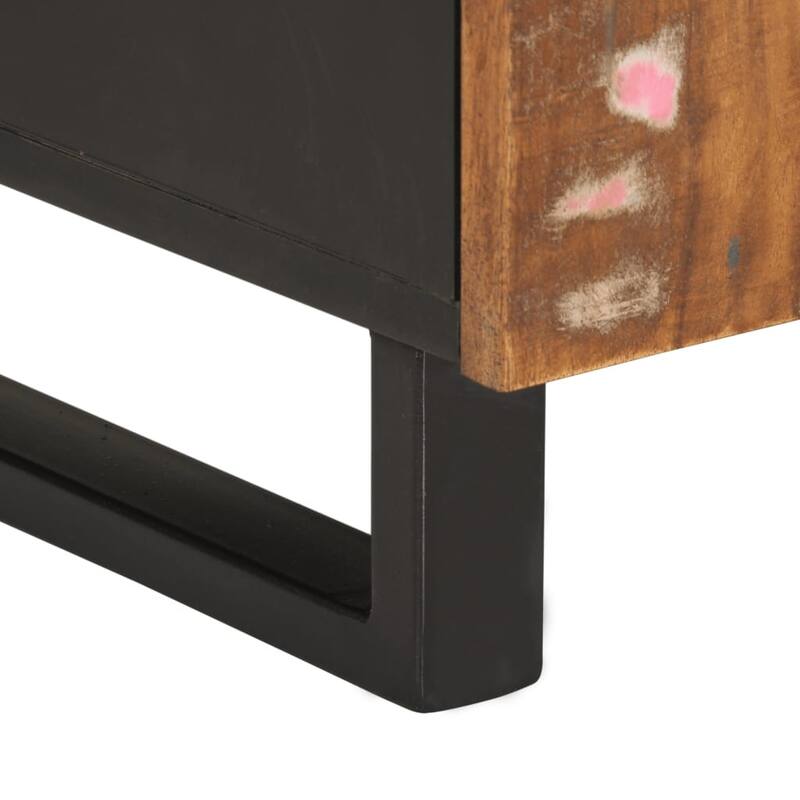 vidaXL Coffee Table Mixed Colors Solid reclaimed wood - 21.3 x 39.4 x 15.7 in