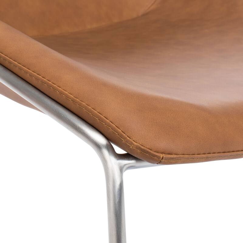 SAFAVIEH Oliva Mid Century Dining Chair (Set of 2) - 25" x 24" x 33.3" - 25" x 24" x 33.3" - 25Wx24Dx33H