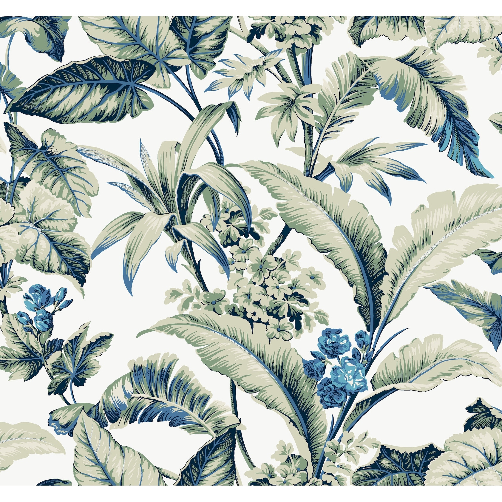 Ronald Redding Mystic Isle Multicolor Wallpaper