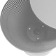 preview thumbnail 64 of 143, Boyd Round Side Table with Ribbed Design Base - Accent Hourglass End Table with Removable Lid for Living Room & Bedroom