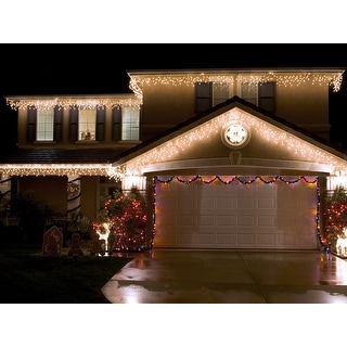 Pure Garden Set Of 8 Solar Led Rock Landscaping Lights