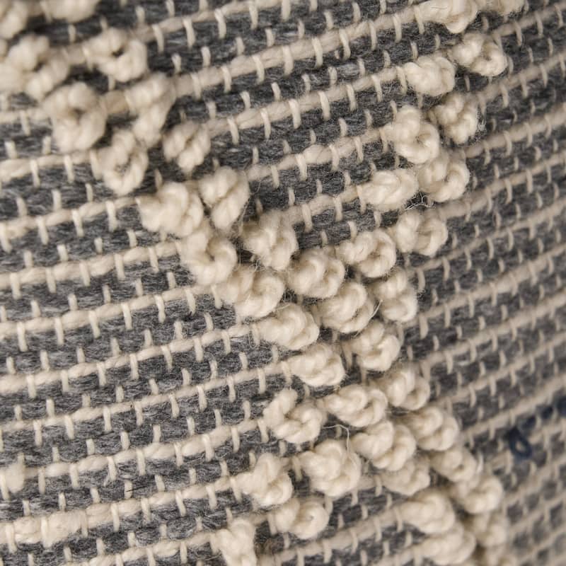 Brinket Boho Cube Yarn Pouf by Christopher Knight Home