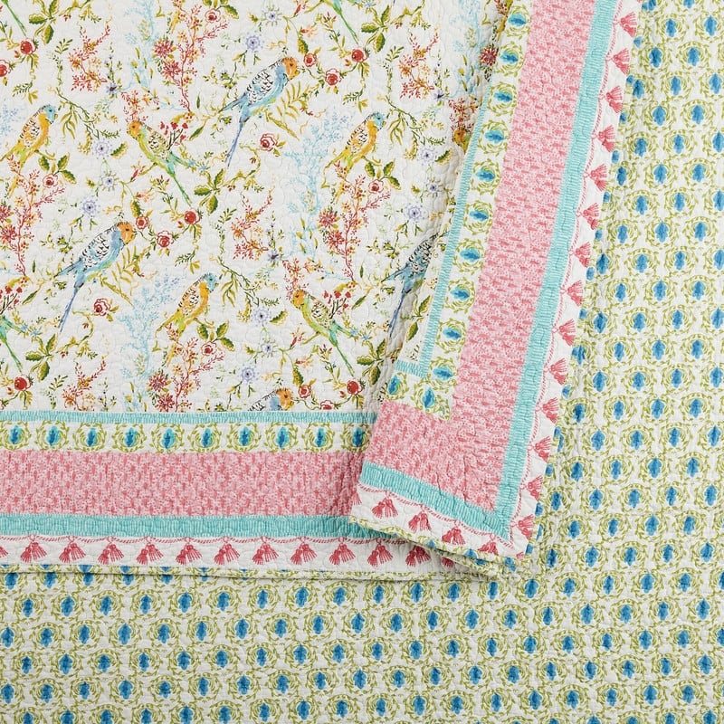 Dena Home Sonnet King Quilt Set, 3 Pieces