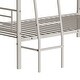 preview thumbnail 17 of 38, Industrial Style Twin Size Metal Triple Bunk Bed, Three Twin Size Beds