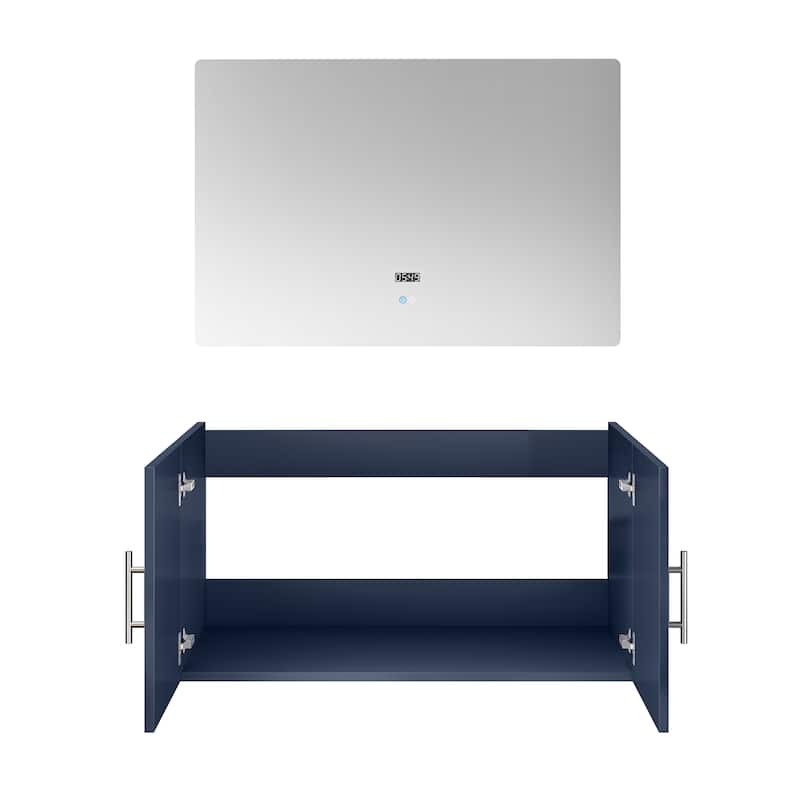 Geneva Bath Vanity No Top and Mirror