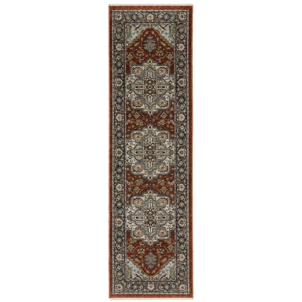 Style Haven Amelie Persian Medallion Indoor Area Rug