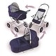preview thumbnail 16 of 42, Badger Basket Just Like Mommy 3-in-1 Doll Pram/Carrier/Stroller