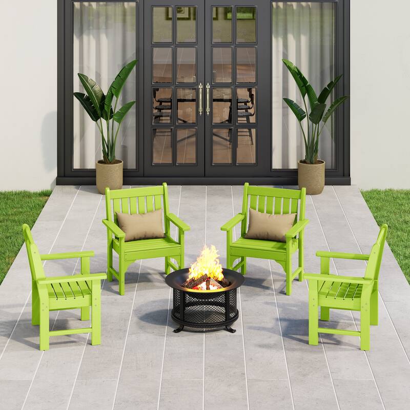 Laguna Poly Garden Arm Chair (Set of 4)