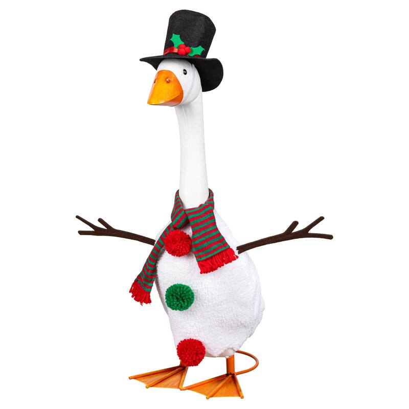 Porch Goose Outfit for Garden Statue