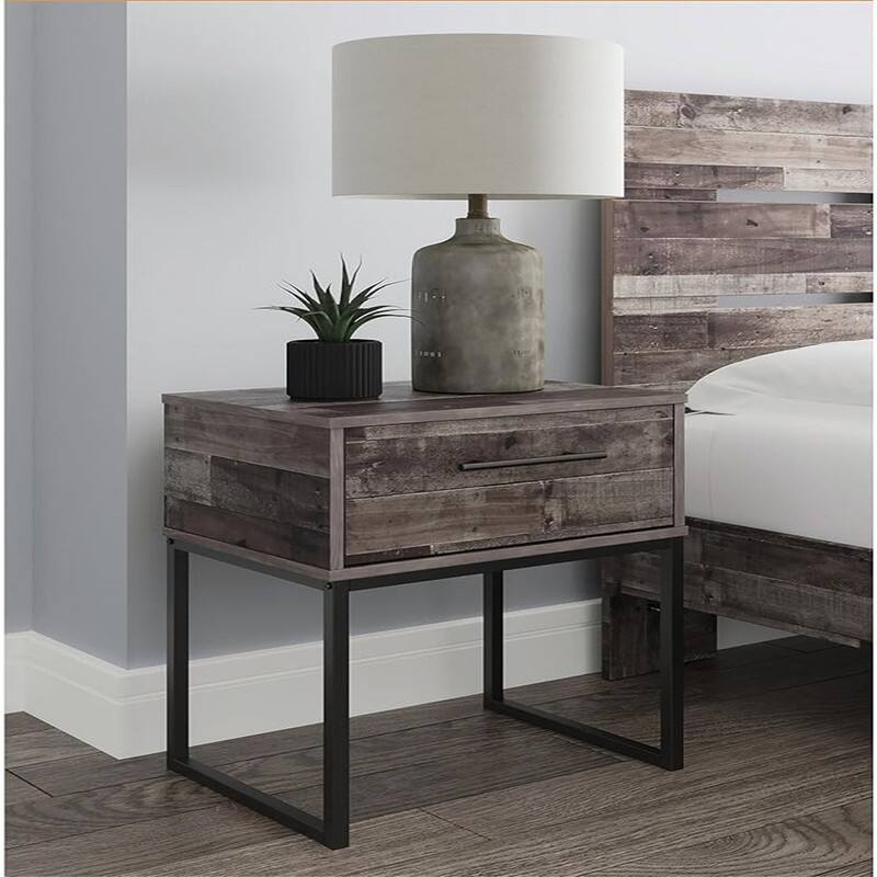Socalle 1 Drawer Nightstand - Gray