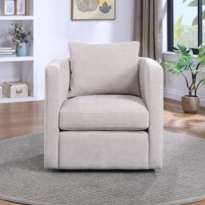 Sutton Performance Swivel Barrel Chair
