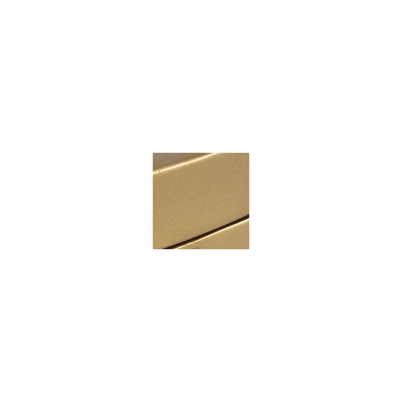 Signature Design by Ashley Milloton Gold Table (Set of 3) - 36" W x 36" D x 18.13" H