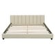 preview thumbnail 22 of 34, Platform Bed & Daybed Sectional Upholstered Bed Mother & Child Bed Grounded Bed Stripe Upholstered Bed- Queen & Twin XL Size
