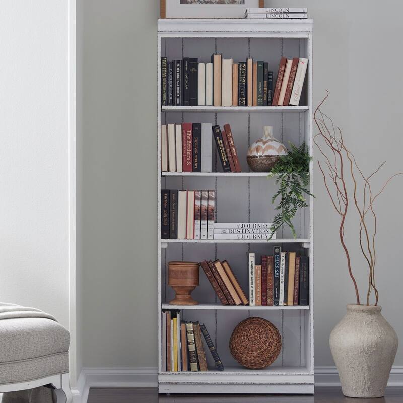 Liberty Furniture Magnolia Manor Bookcase Wall Shelves - Various Sizes - 72" Bookcase