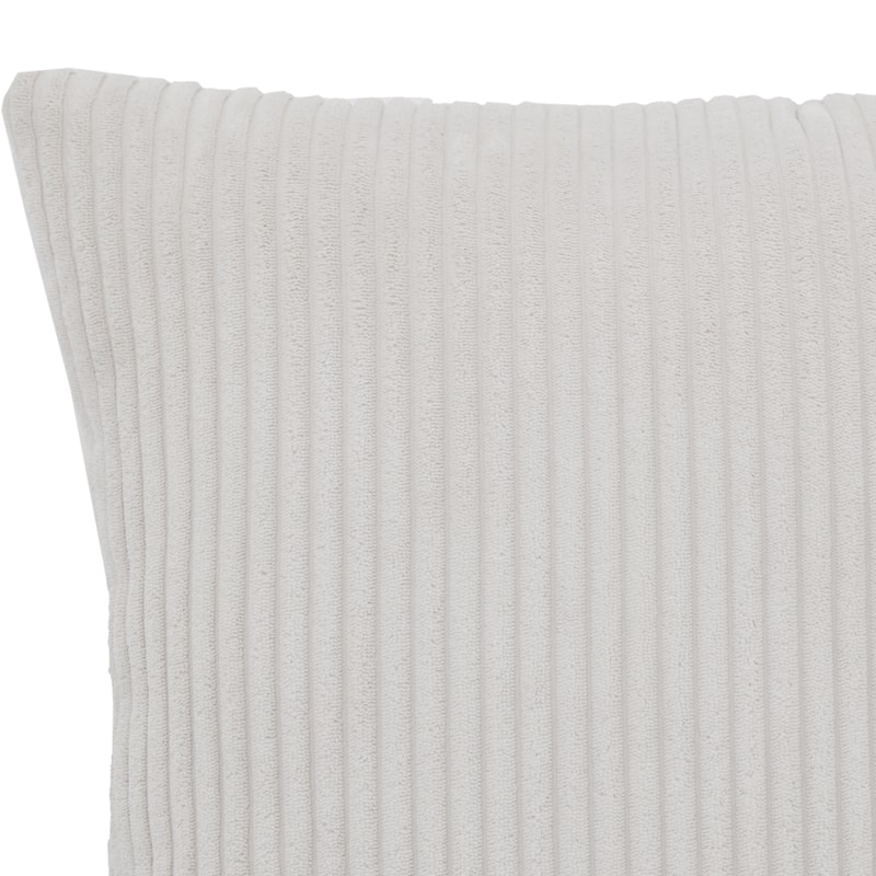 Set of 2 Modern Decorative Soft Corduroy Throw Pillows