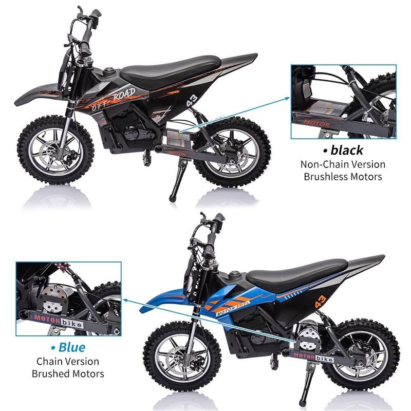 36V Ride on Dirt Bike Motorcycle for Teens