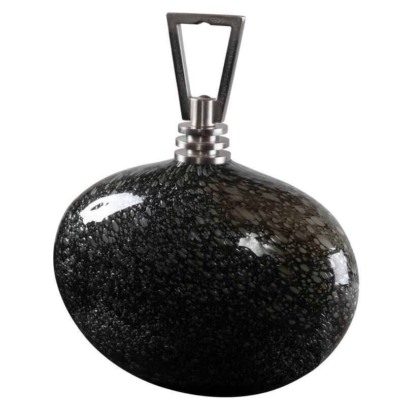 Uttermost Cosmos Bubble Glass Bottle - 11" H x 9.75" W