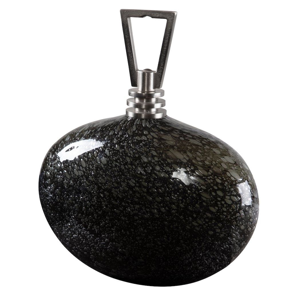 Uttermost Cosmos Bubble Glass Bottle - 11" H x 9.75" W