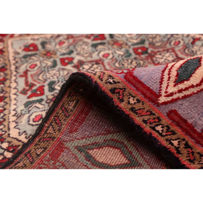 ECARPETGALLERY Hand-knotted Andelz Red Wool Rug - 4'6 x 6'7