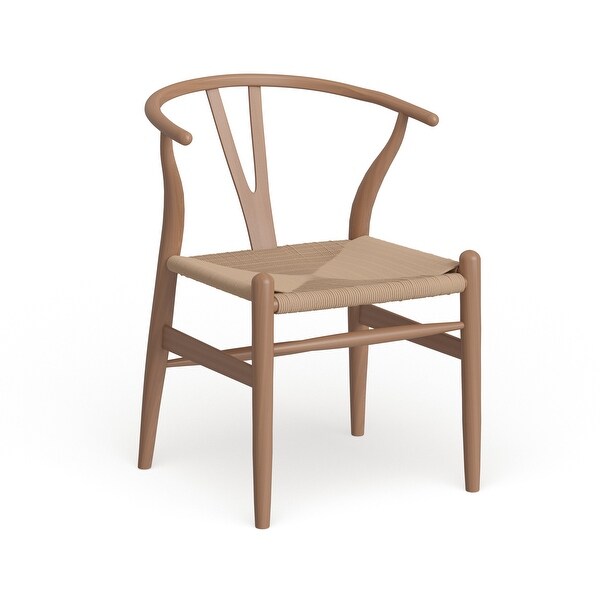 carson carrington akaa brown wood dining chair