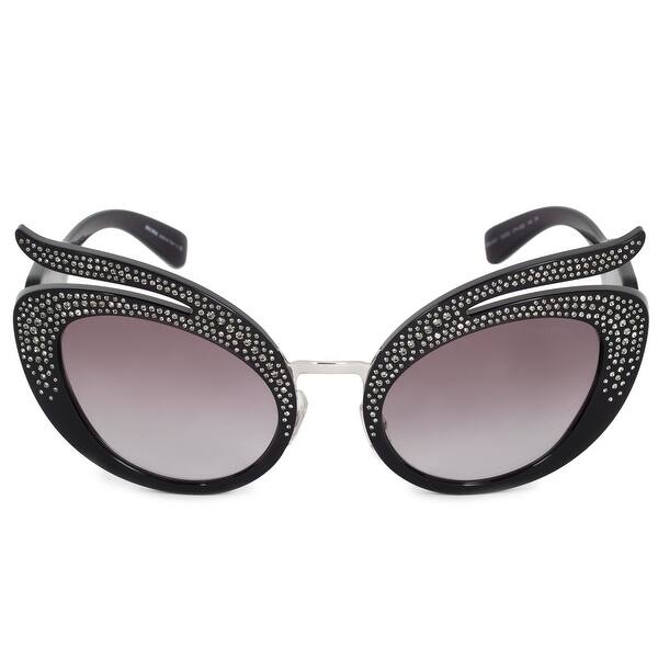 Shop Miu Miu Cat Eye Sunglasses Smu04ts 07h3e2 53 53mm X 23mm X