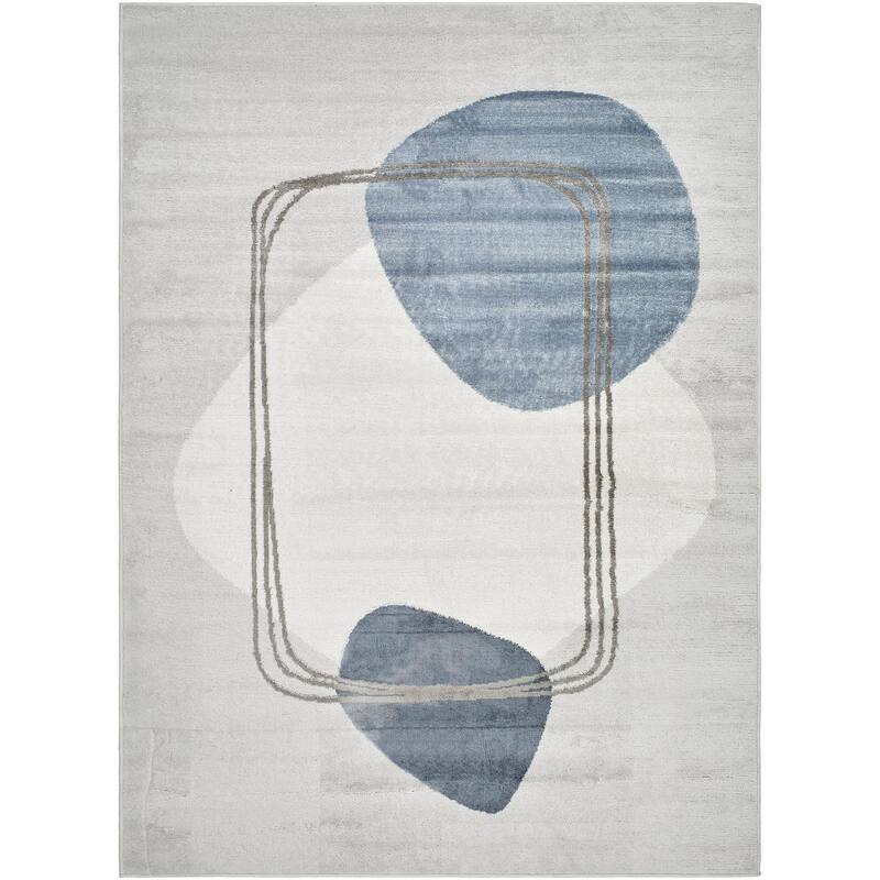Livabliss Scandinavian St Tropez Geometric Area Rug