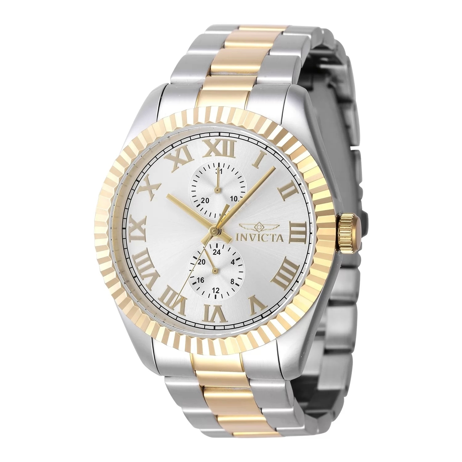 Invicta Men's 47426 Specialty Quartz Multifunction Silver Dial Watch