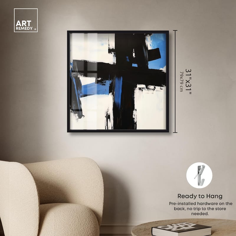 Blue Streak II Shadowbox by Art Remedy