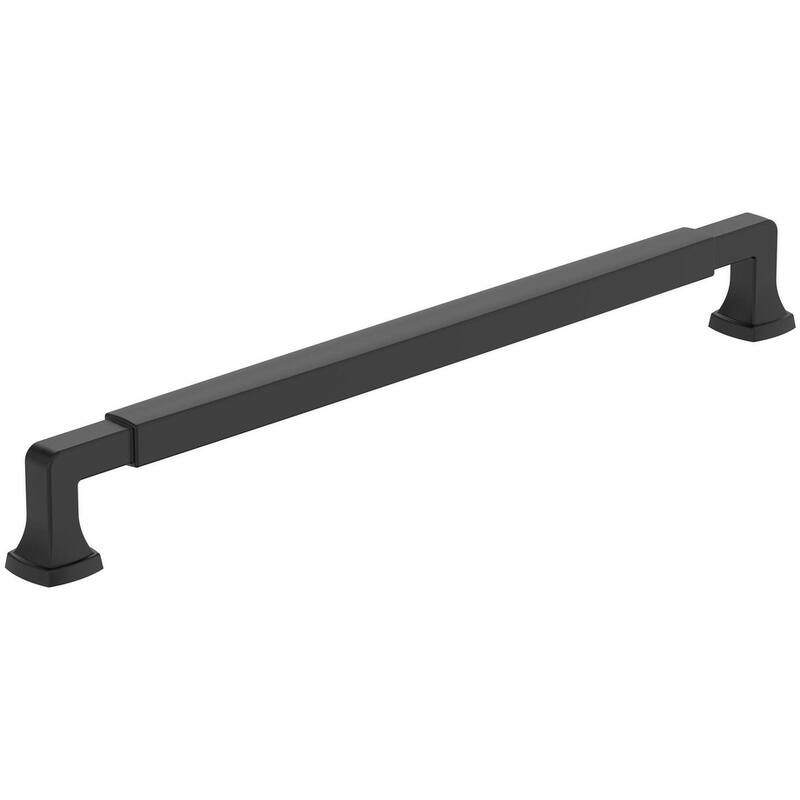 Amerock BP37400 Stature 10-1/16" Center to Center Handle Cabinet Pull - Matte Black