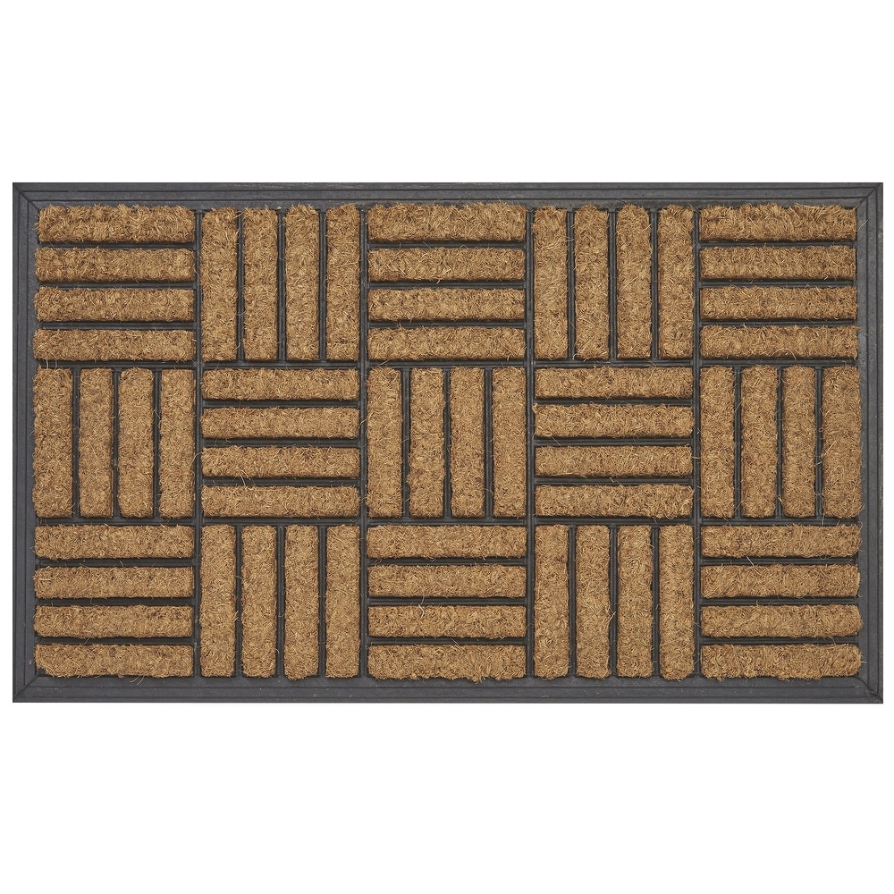 Entryway Door Mat Rug Indoor Outdoor 30x17.5 Welcome Doormat Ultra Absorb  Mud