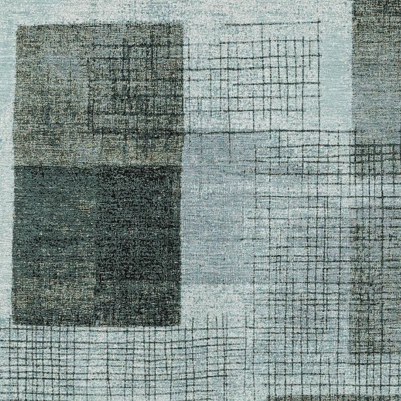 HomeRoots Geometric Transitional Rectangle Outdoor Rug