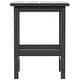 preview thumbnail 48 of 69, POLYTRENDS Laguna All Weather Poly Outdoor Side Table - Square
