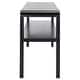 preview thumbnail 13 of 20, SAFAVIEH Home Collection Omara 2 Tier Console Table - 53" W x 17" D x 30" H