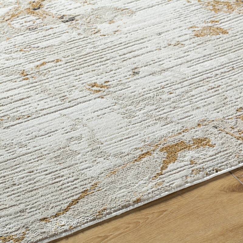 Livabliss Allegro Casual Abstract Marble Area Rug