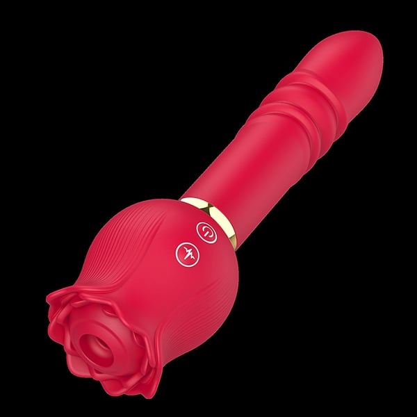 Red Suction Thrusting Rose Wand - Bed Bath & Beyond