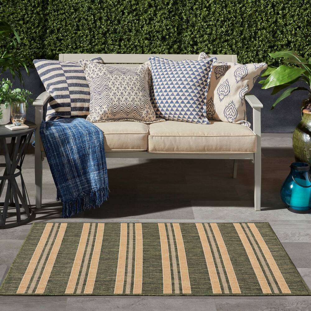 Nourison Horizon Indoor/Outdoor Modern Area Rug