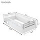 preview thumbnail 12 of 10, Twin Safety Toddler Floor Bed Concise Fence Bed with Guardrails