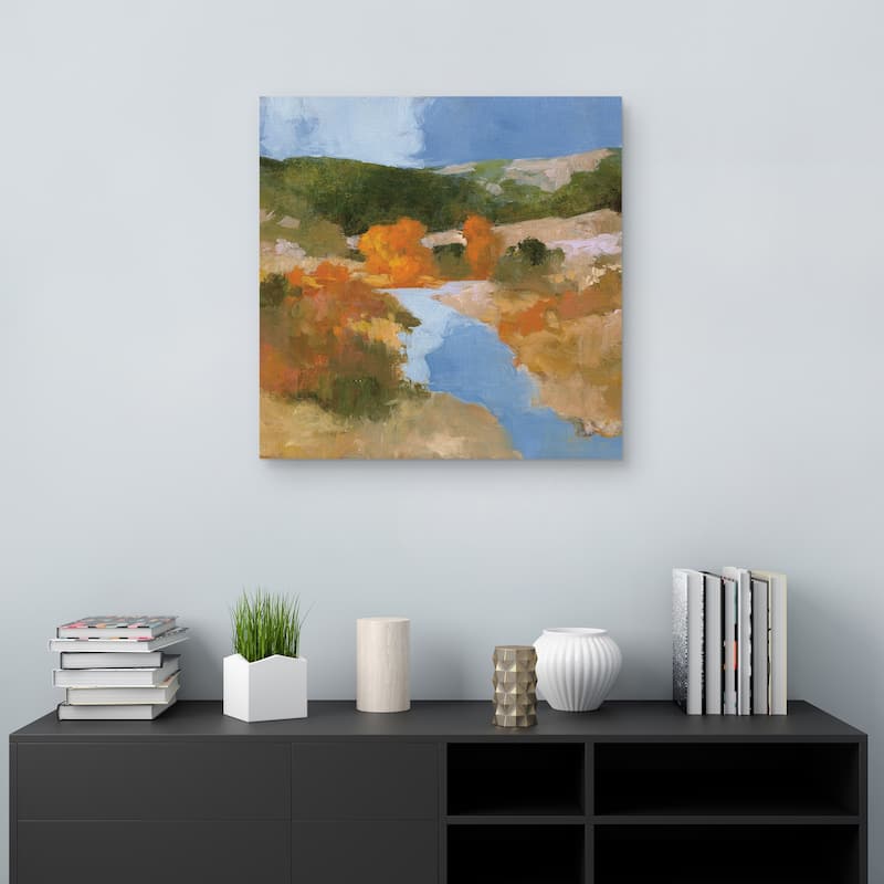 Autumn in the West Sq by Julia Purinton Canvas Art Print