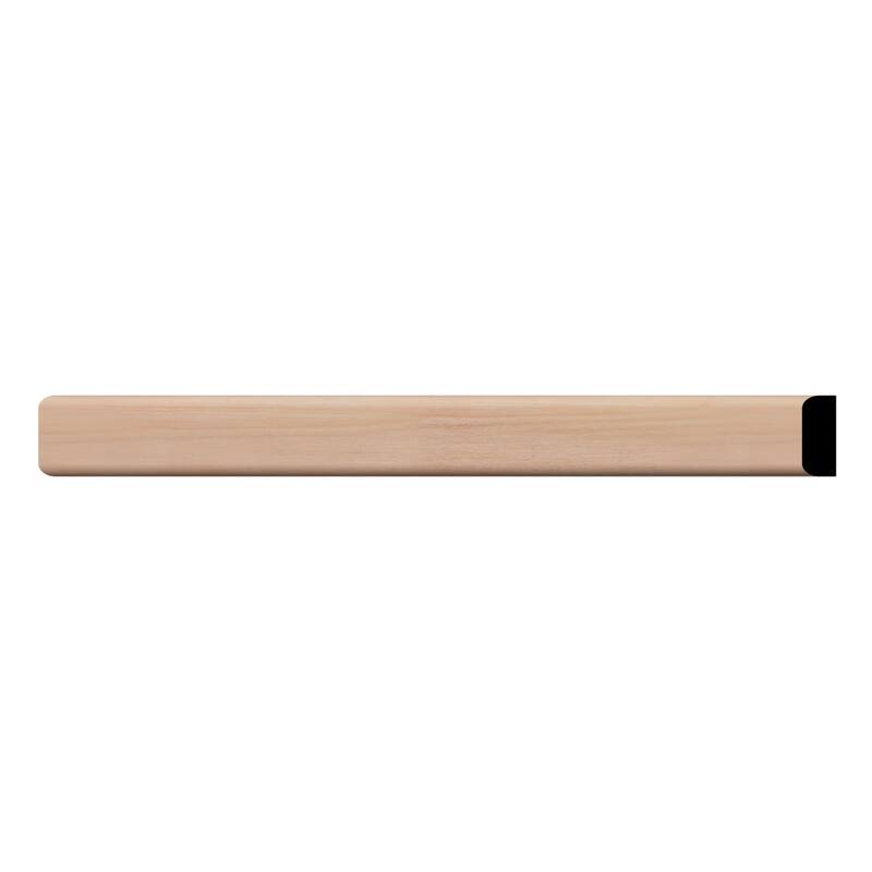 WM142: 1/4-in D x 3/4-in W x 96-in L Americraft Solid Hardwood Stain Grade Flat Screen Moulding - Cherry